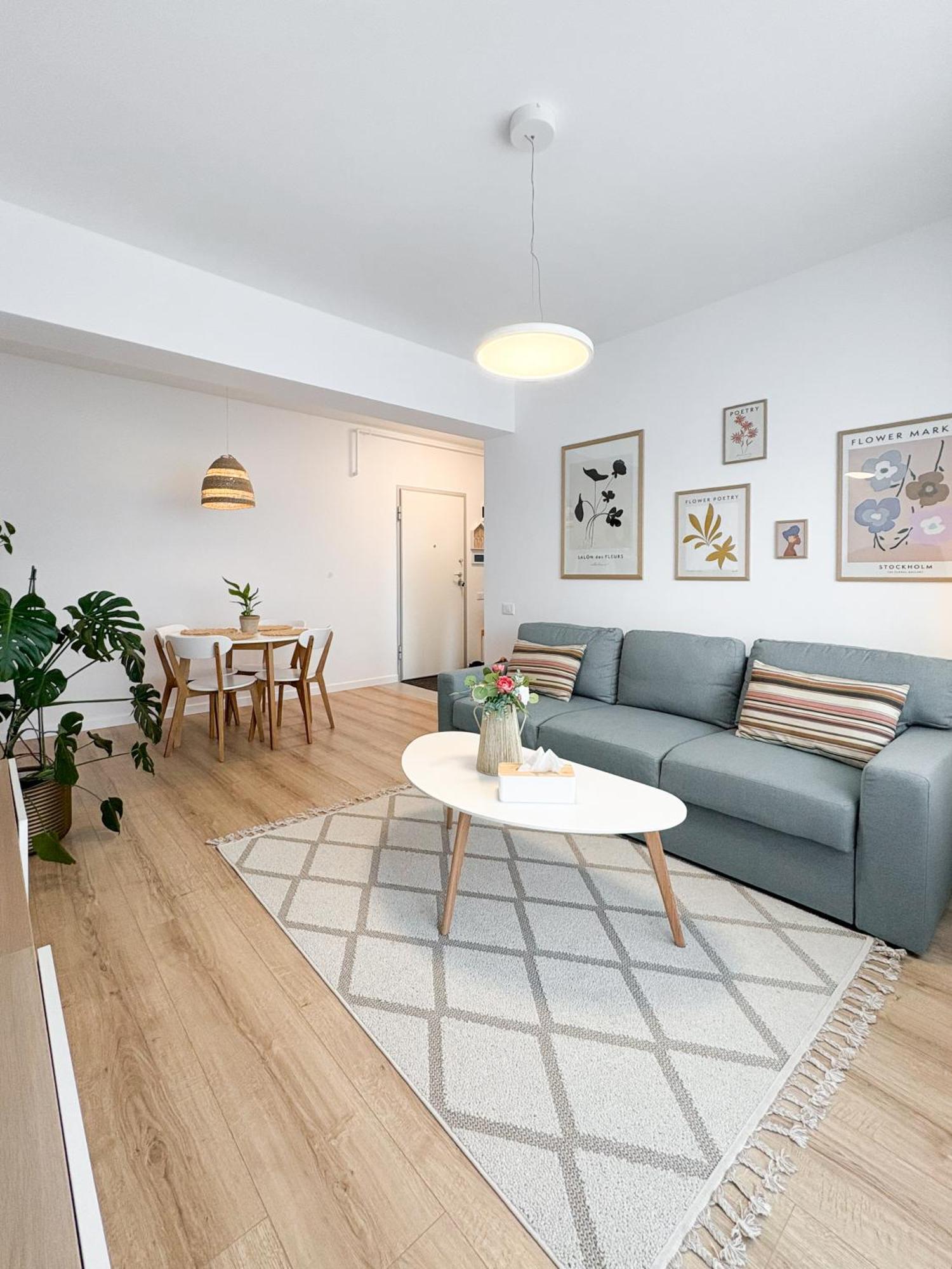 The Cozy Flat - Modern, New, 2 Rooms Apartment, Parking Бухарест Экстерьер фото